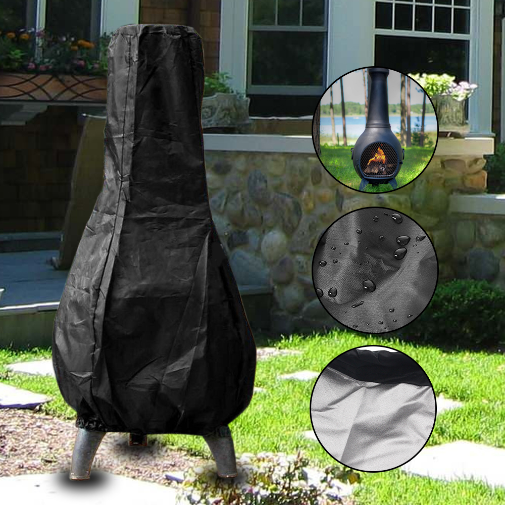 Chiminea Chimenea Chimnea Cover Waterproof Protector Heavy Duty Outdoor