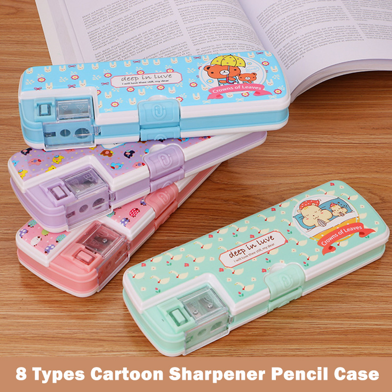 kids plastic pencil box