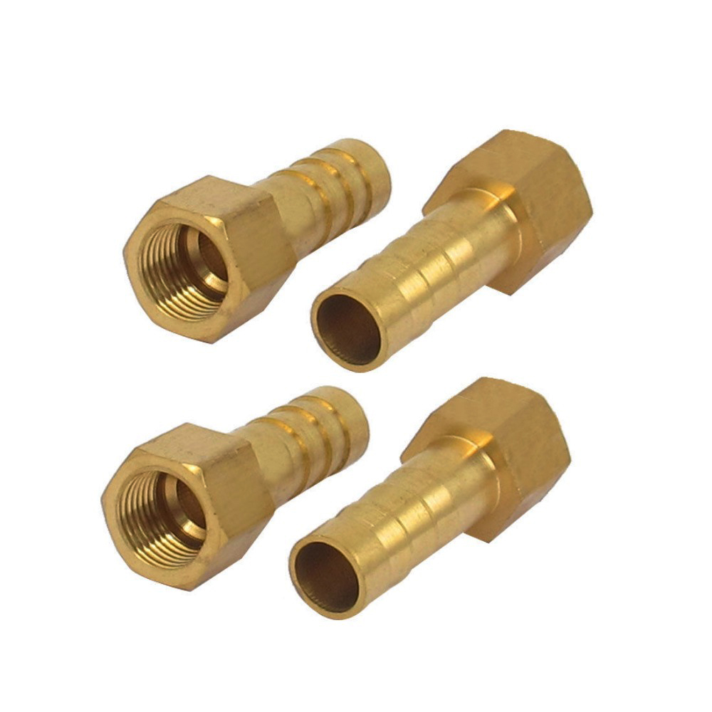 Brass Female BSP Straight Hosetail Connector Barbed connecting Hose ...