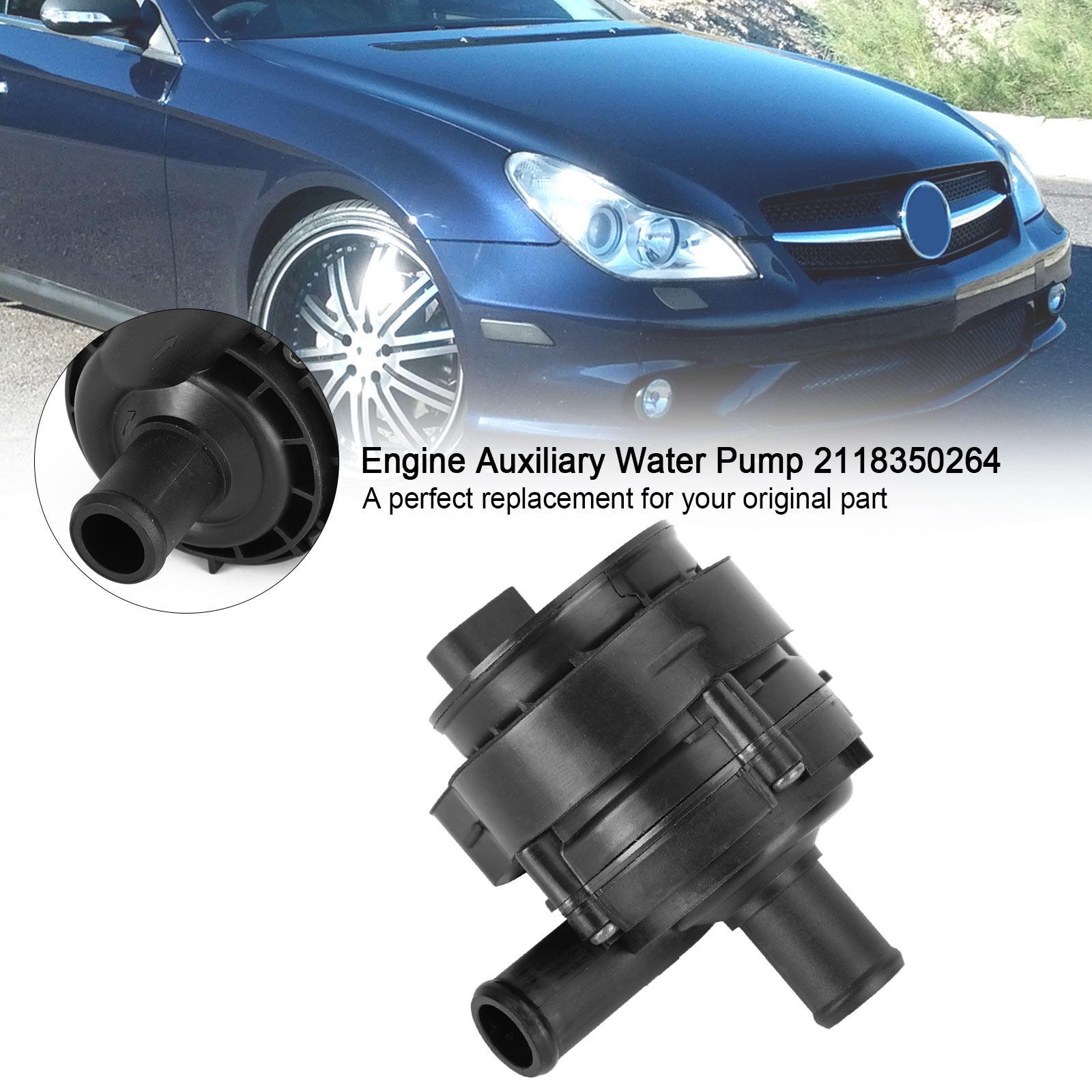 Keep Your Mercedes Cool With An OSIAS Auxiliary Water Pump (Fits ML320, ML350, ML55)