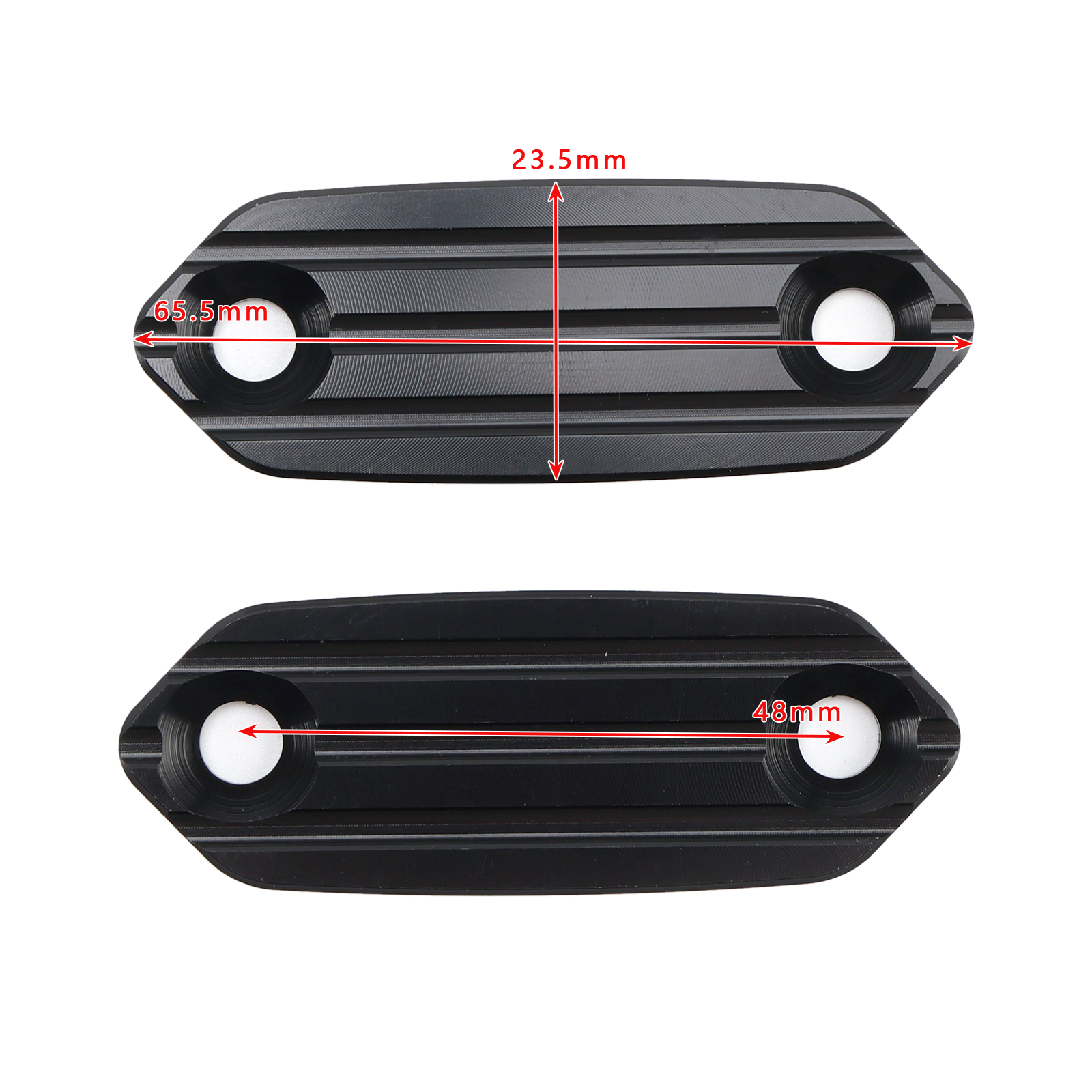 Mirror Delete Blank Block Off Plate for Kawasaki ZX6R 636 Ninja