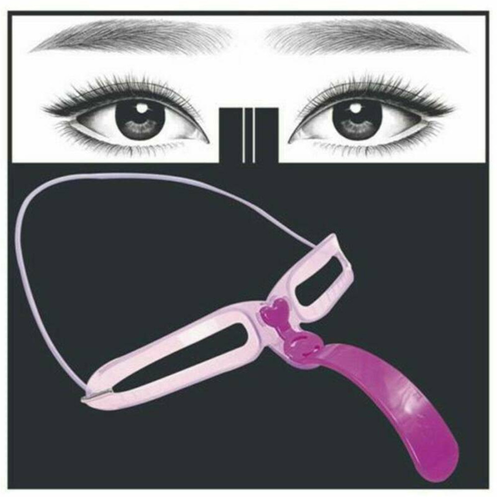 eyebrow stencil shaping grooming assistant brow make up template shaper