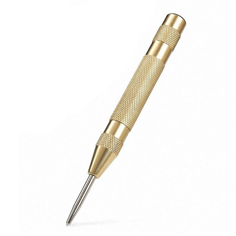 Automatic Spring Loaded Center Punch Strikes Surface Hammer Window Breaker 1Pc | UK