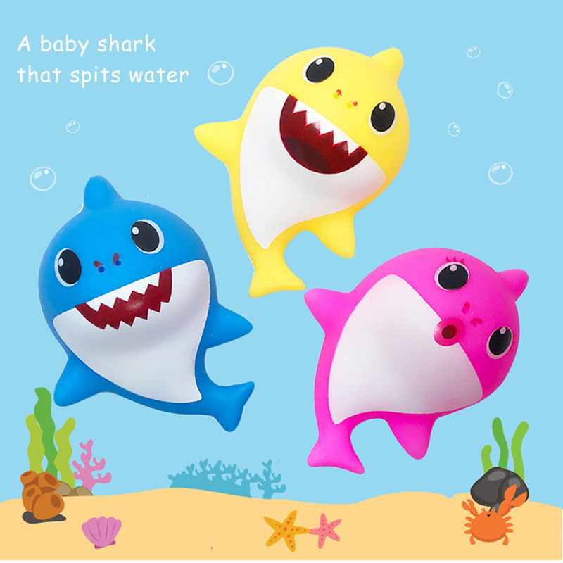 baby shark plastic figures