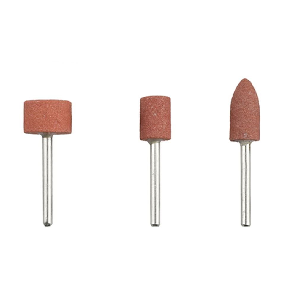 3x ROTARY TOOL GRINDING STONE SET DIY Craft Drill Bits For Metal Steel