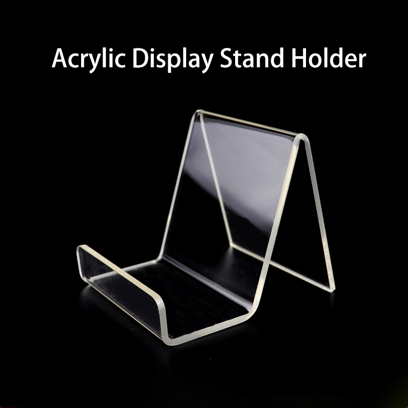 Perspex Acrylic Plastic Book Plate Phone Tablet Retail Shop Display Stand Holder Ebay