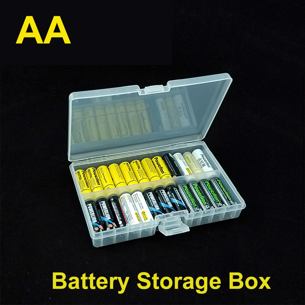 Aa Aaa Battery Batteries Storage Case Holder Box Hard Plastic Au Ebay 0395