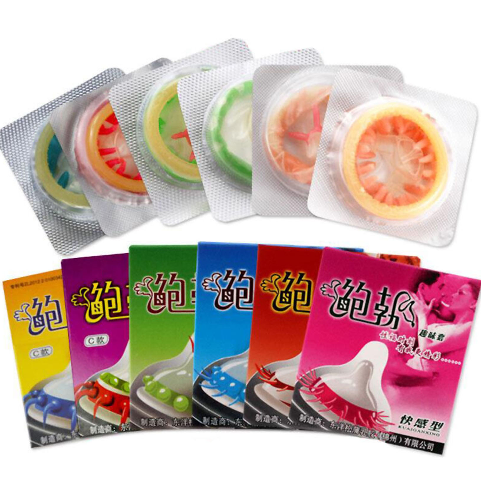 Adult Hot Sensitive Orgasm Latex Condoms Dotted Ribbed Stimulate Vaginal 10pcs Ebay