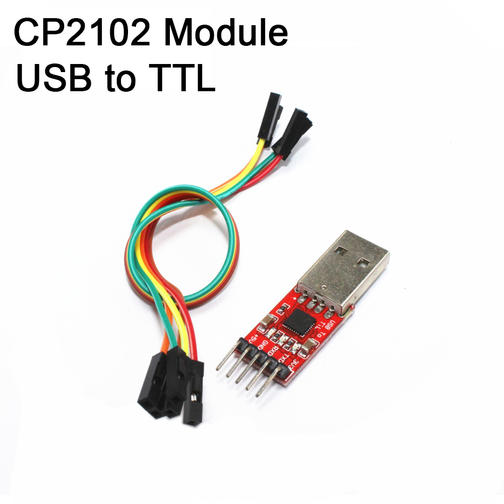 CP2102 Module USB to TTL Uart Serial Convertor 5v 3.3v Programmer RX TX RED