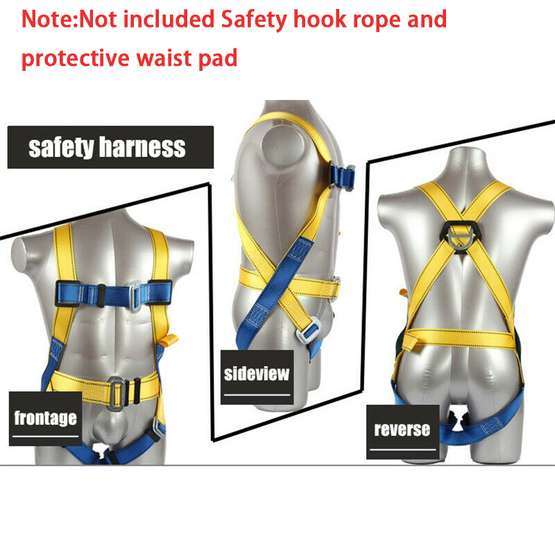 2 Point Safety Harness Comfort Fall Protection Arrest Full Body eBay