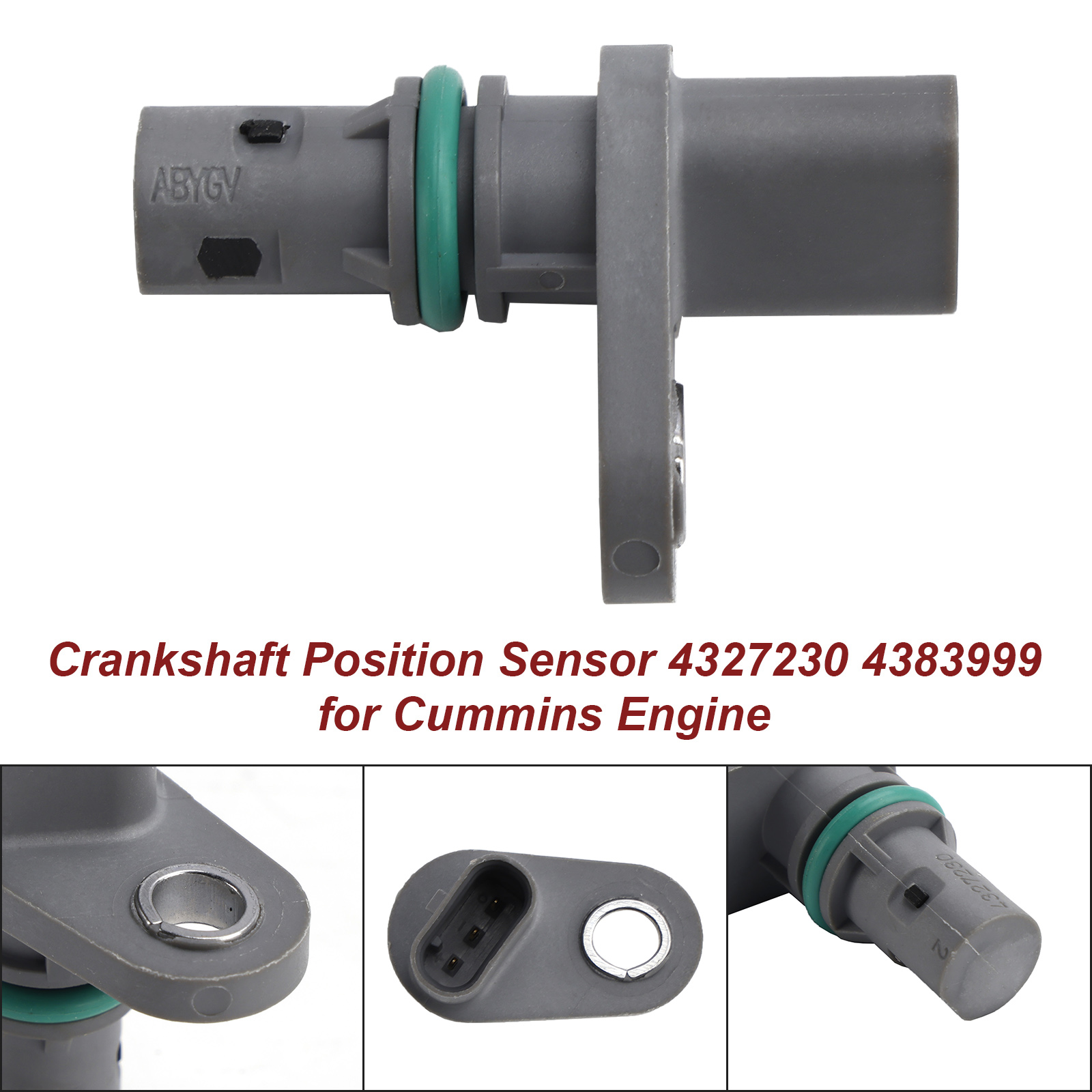 Crankshaft Position Sensor 4327230 4383999 Fit for Cummins Engine
