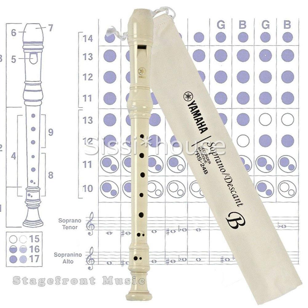 Musical Instrument Sale New Yamaha YRS24b Descant Soprano Recorder