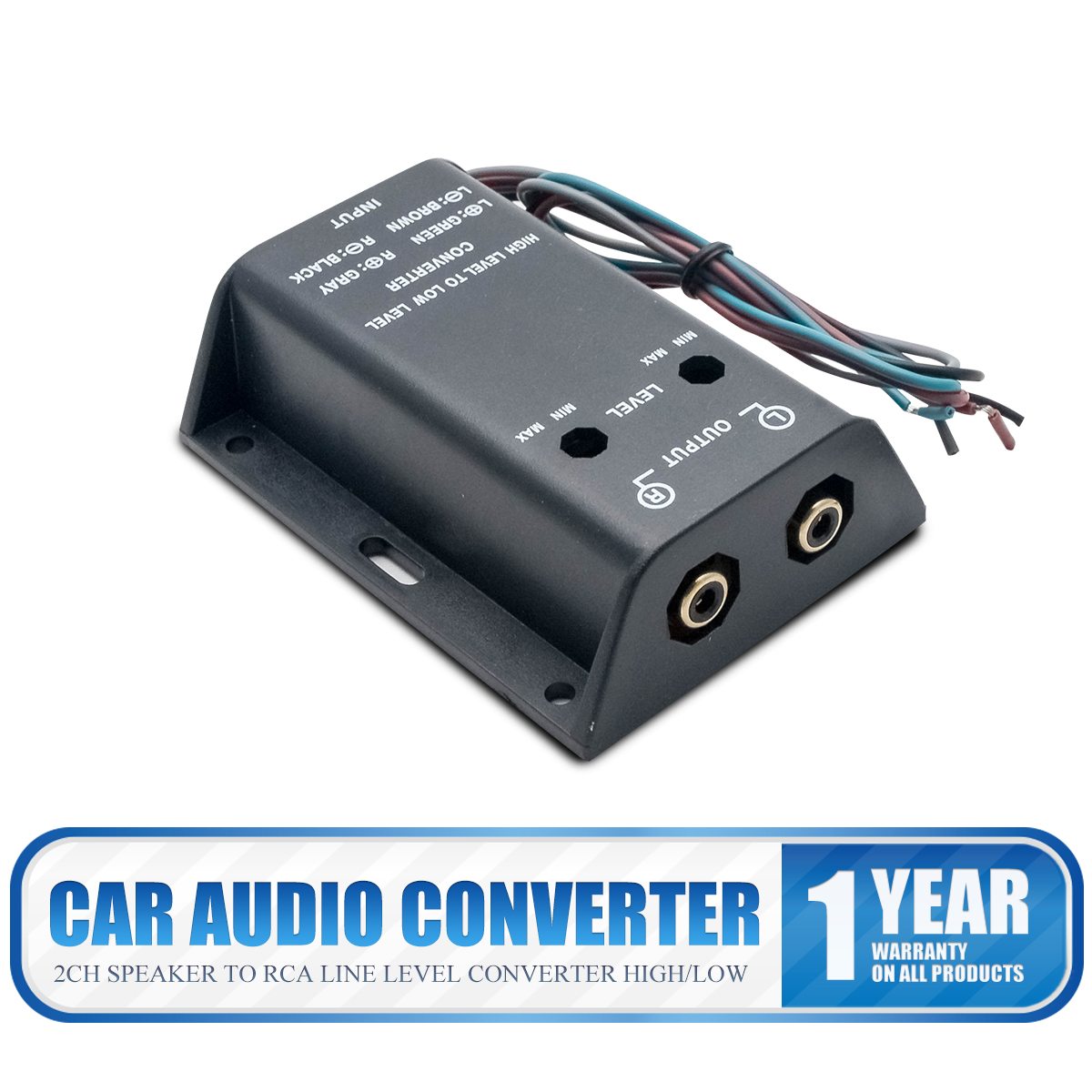 car audio high low converter