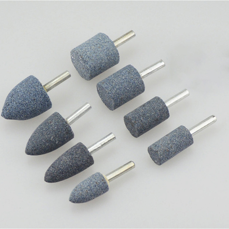 10 Pcs 6*16/20/25/30mm Shank Abrasive Mounted Stone Rotary Tool