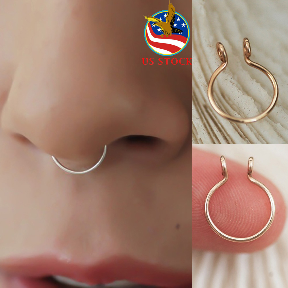 How To Make A Fake Nose Ring