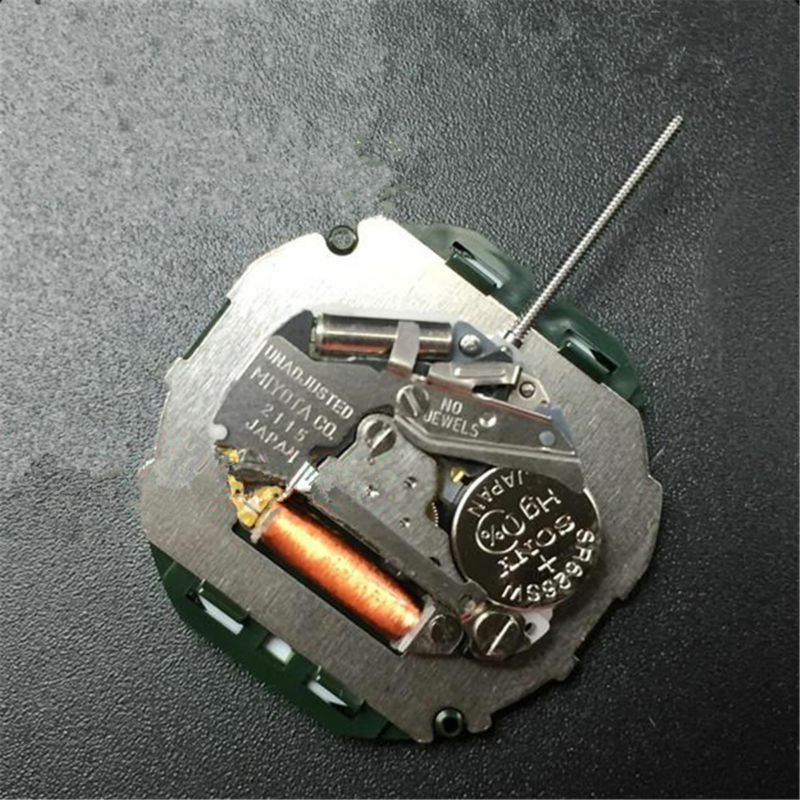 1pc Japan Movement Watch with Battery for Miyota 2115 Repair Quartz