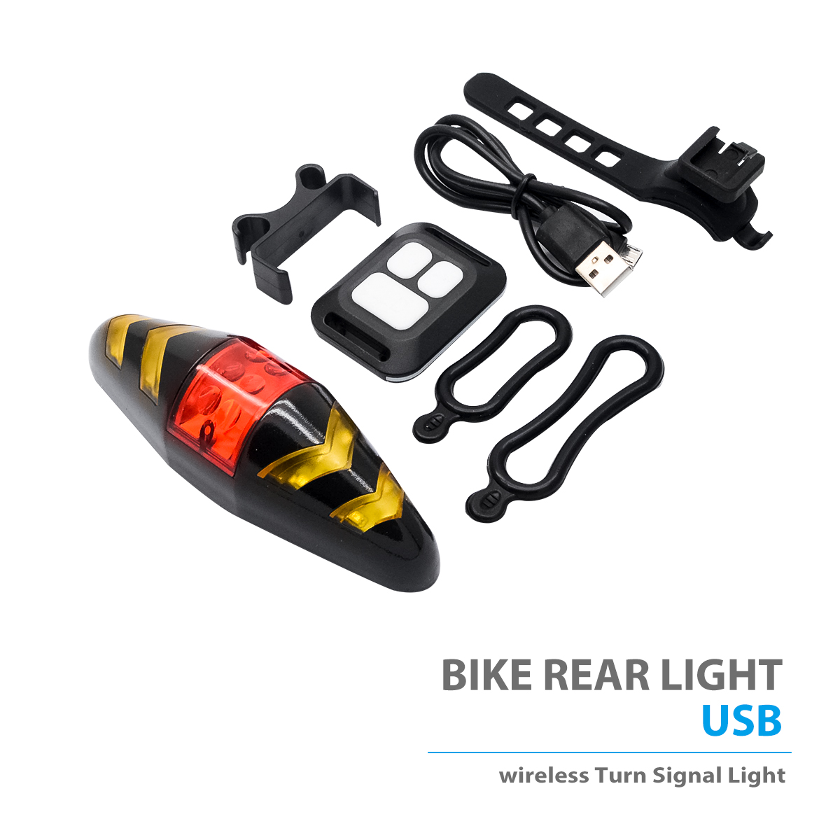 FahrradRücklicht Blinker mit kabellosen Fahrrad Rücklicht