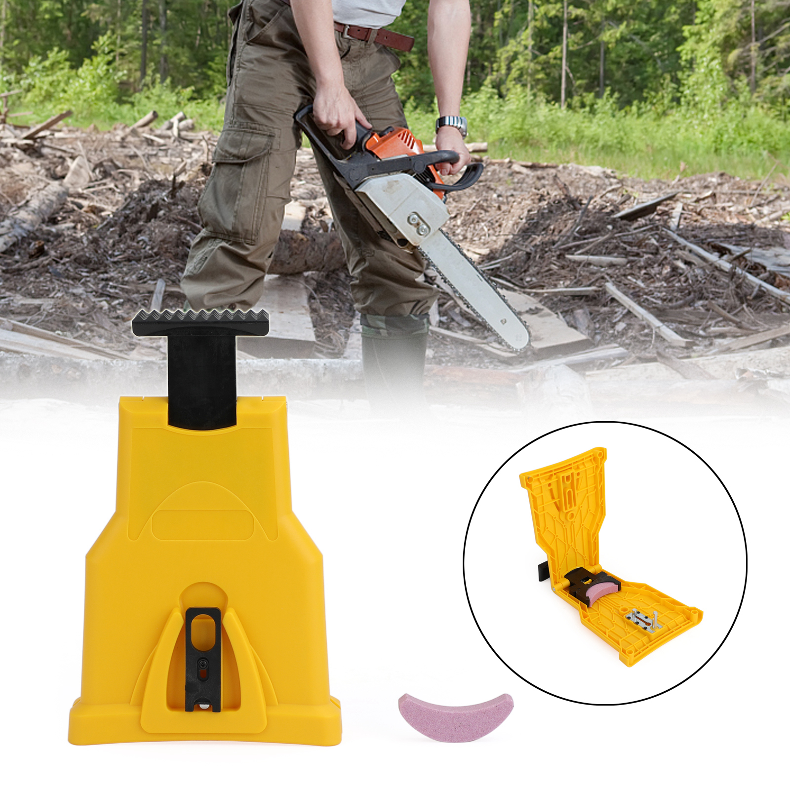 Chainsaw Teeth Sharpener 1420 Inch Saw Chain Blade Fast Sharpening