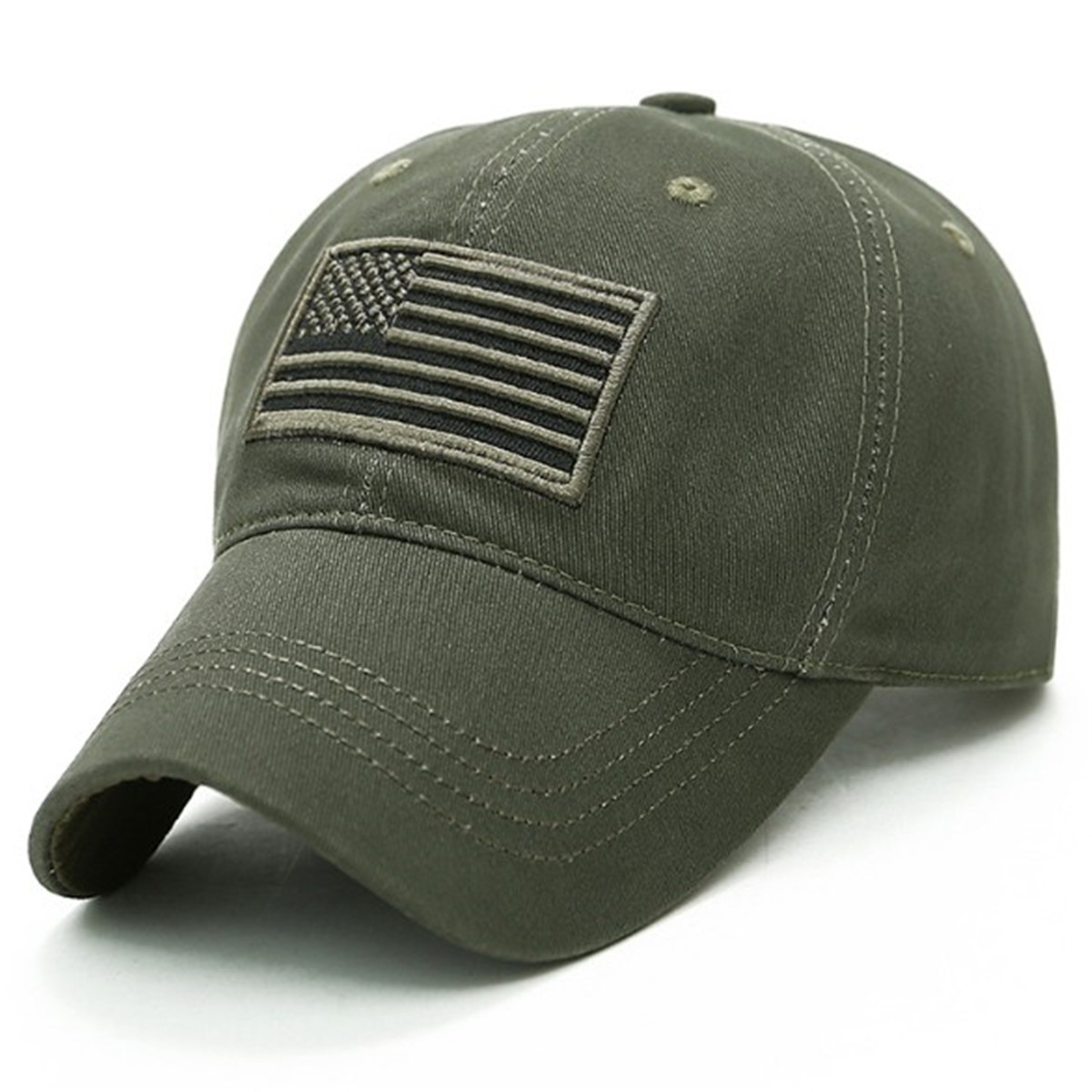 USA American Flag Baseball Caps Mens Tactical Army Cotton Military Hats