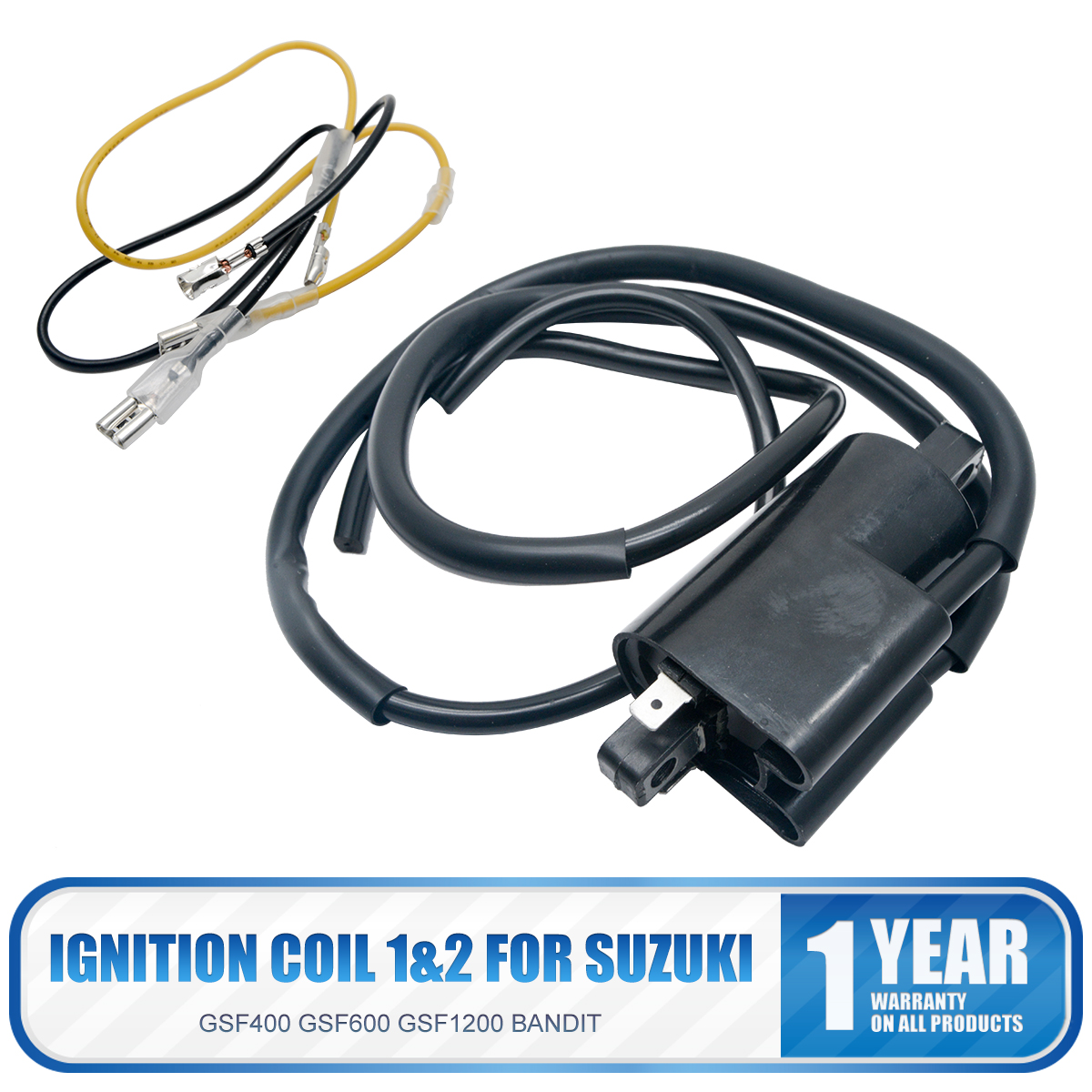 Ignition coil 1 2 for Suzuki GSF400 GSF600 GSF1200 Bandit GSF 400 600 1200