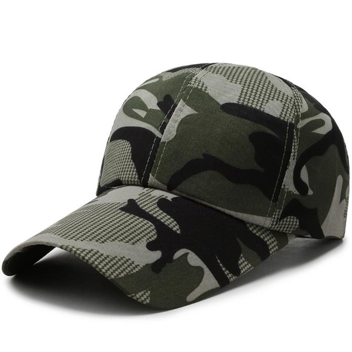 Outdoor Sunscreen Camouflage Hat Jungle Hunting Cap Unisex Baseball ...