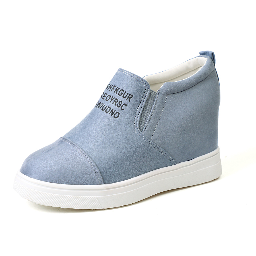 womens hidden wedge trainers