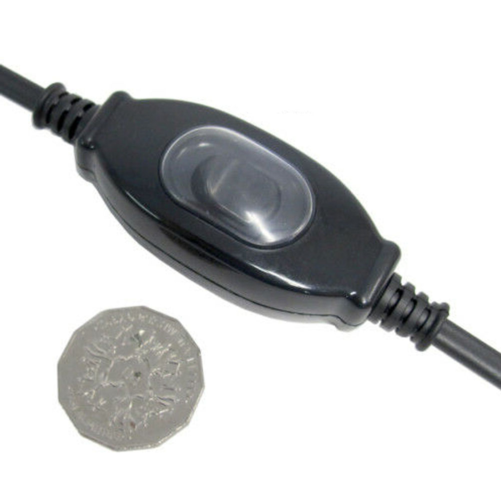 INLINE LIGHT SWITCH FOR 12V CARAVAN CAMPER 4WD IN LINE WEATHER PROOF