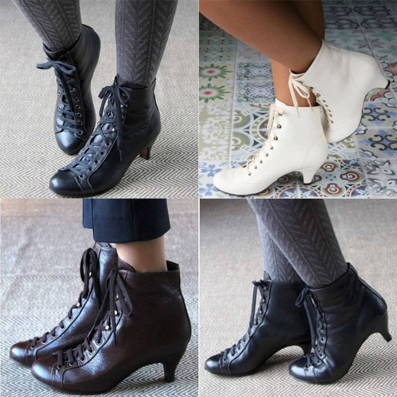 kitten heel dress booties