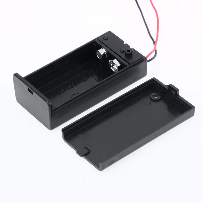 Batteriehalter Für 1x 9V Block Mit Lötanschluss - BH 9 V L, 54,5x30x20,7 Mm