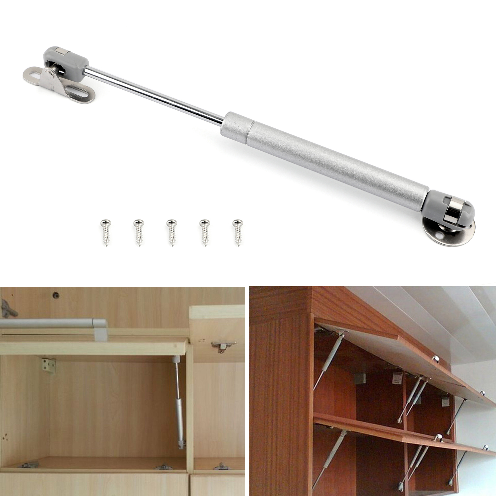 20 Pack Cabinet Door Lift Up Hydraulic, Cabinet Door Lift Up Hydraulic Gas Spring Support