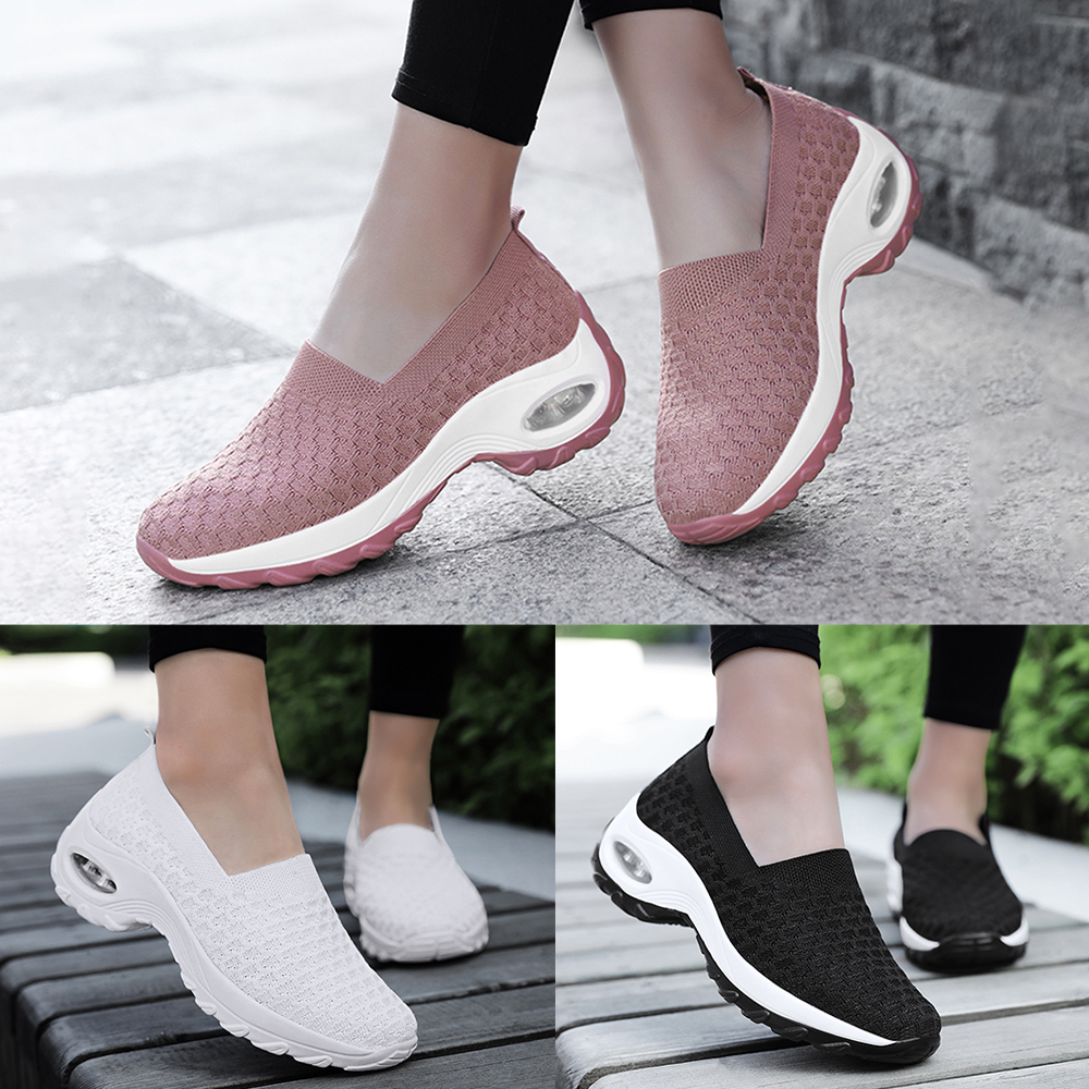 chunky walking shoes