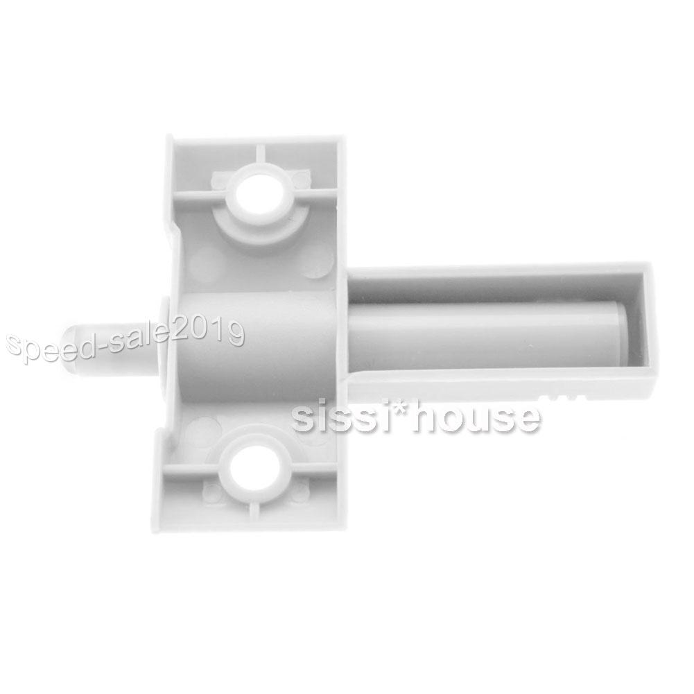 25x Türanschlagdämpfer Schrank Türdämpfer Schublade Dämpfer Küche Grau