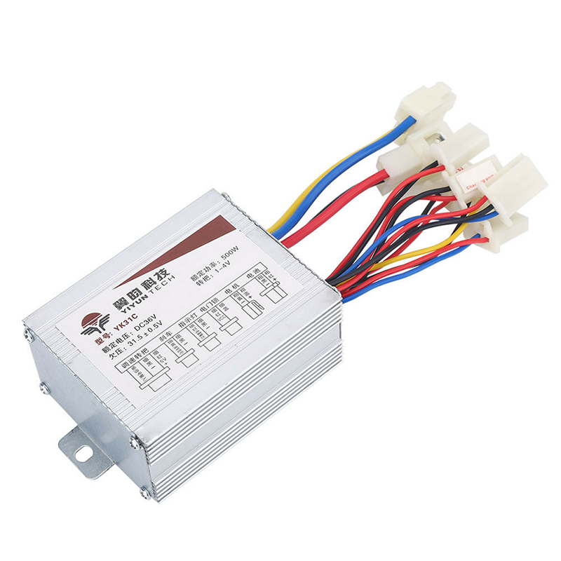 Electric Speed Brushed Controller Motor For Bike Bicycle Scooter 24//36V 350//500W
