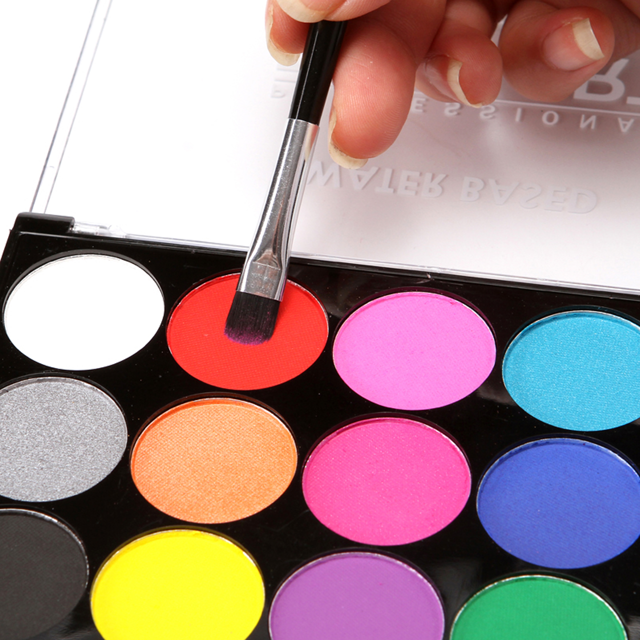 15 Colours Face & Body Paint Professional Palettes Set Pigments Make Up