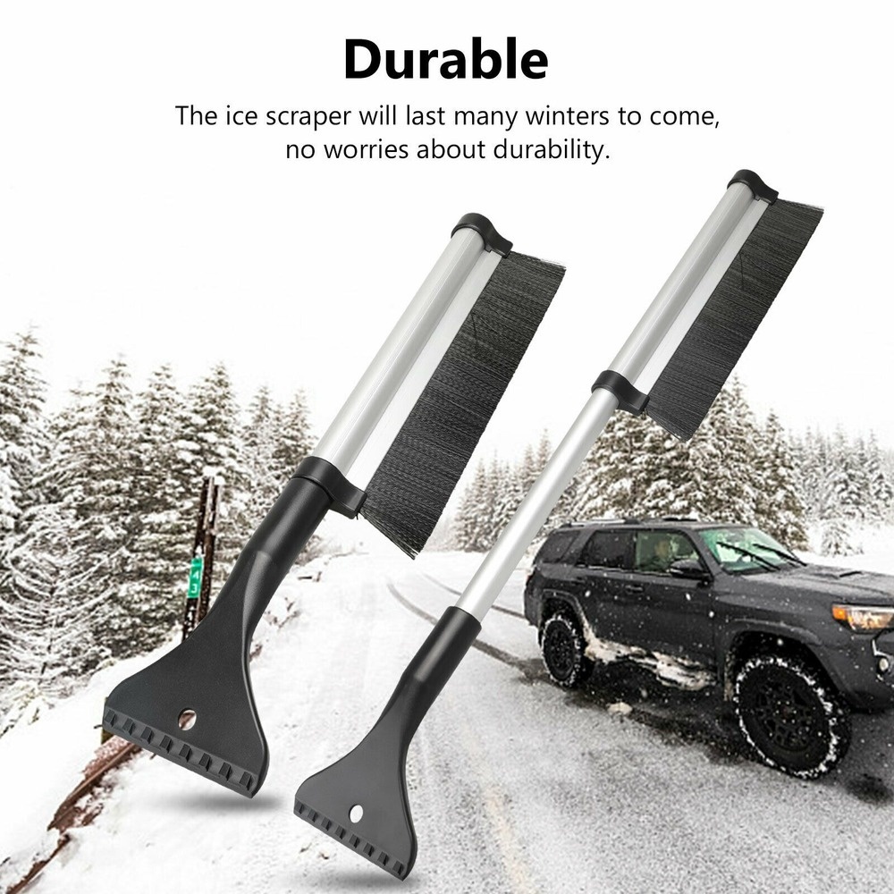 Extendable Telescoping Snow Brush Shovel Multifunction Truck Car Ice
