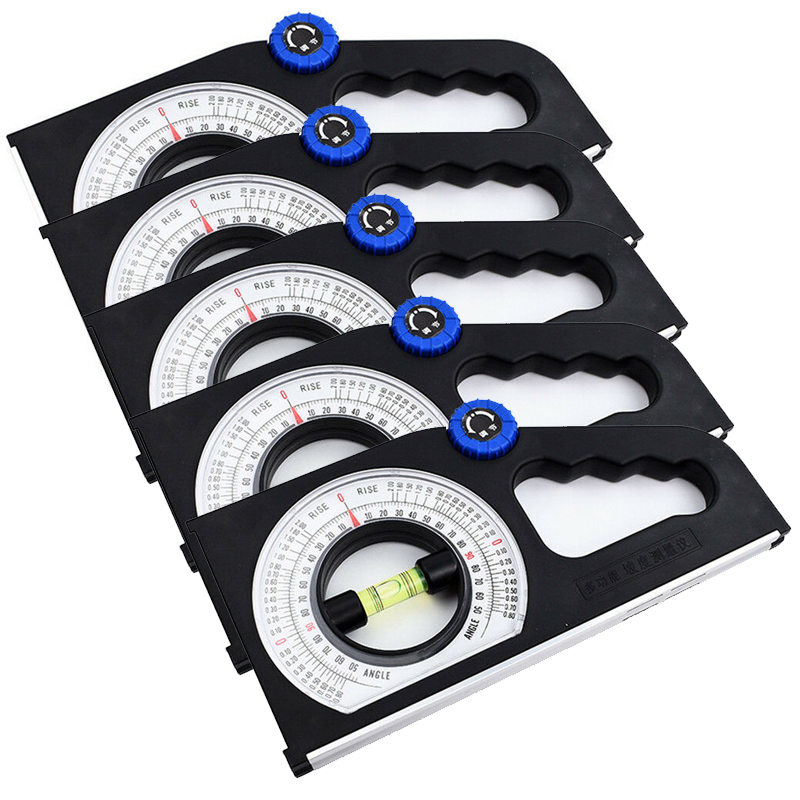 5X Angle Meter Ruler Protractor Digital Horizontal Angle Slope