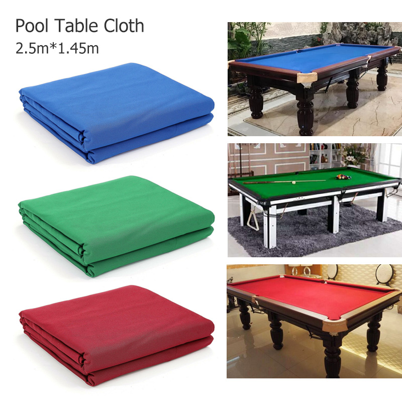 8/9 Ft Pool Table Cloth Accessories Snooker Indoor Sports Replacement 3