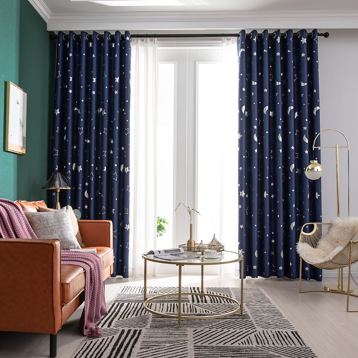 bedroom window panels