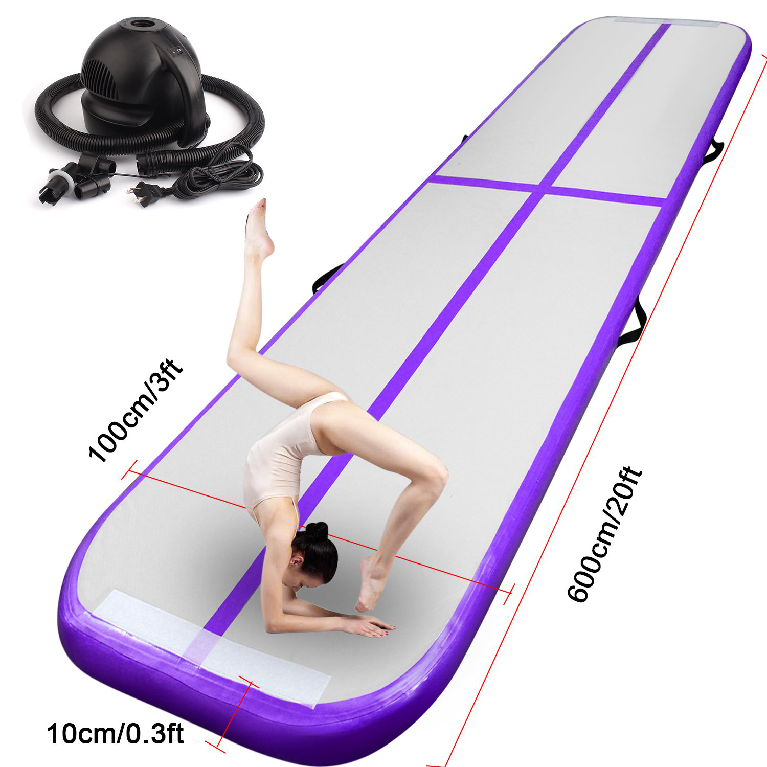 Yikky Airtrack Tumbling Mat 234567891011   Desertcart