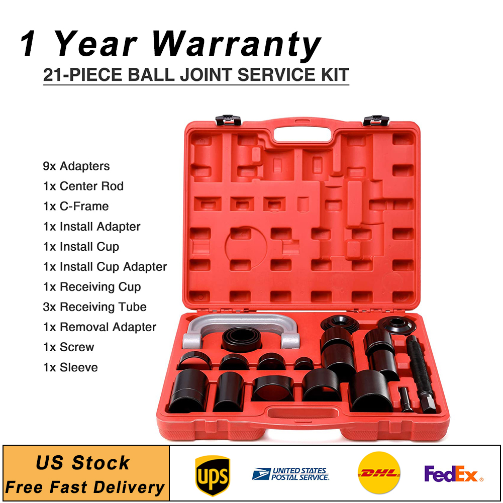 Ujoints Replacement with Ball Joint Press Service Kit Universal for