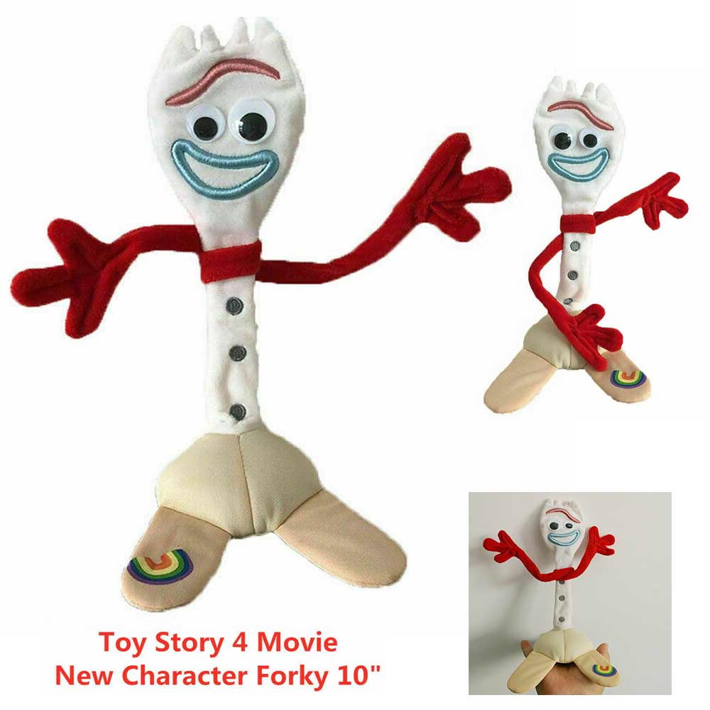 New Toy Story 4 Movie Character Forky 10 Soft Plush Toys Stuffed - newtoy collecting simulator roblox