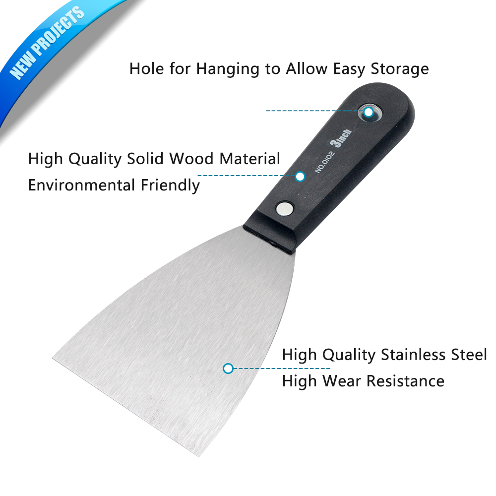 Universal Carbon Steel Filling Knife Drywall Plastering Spatula Taping