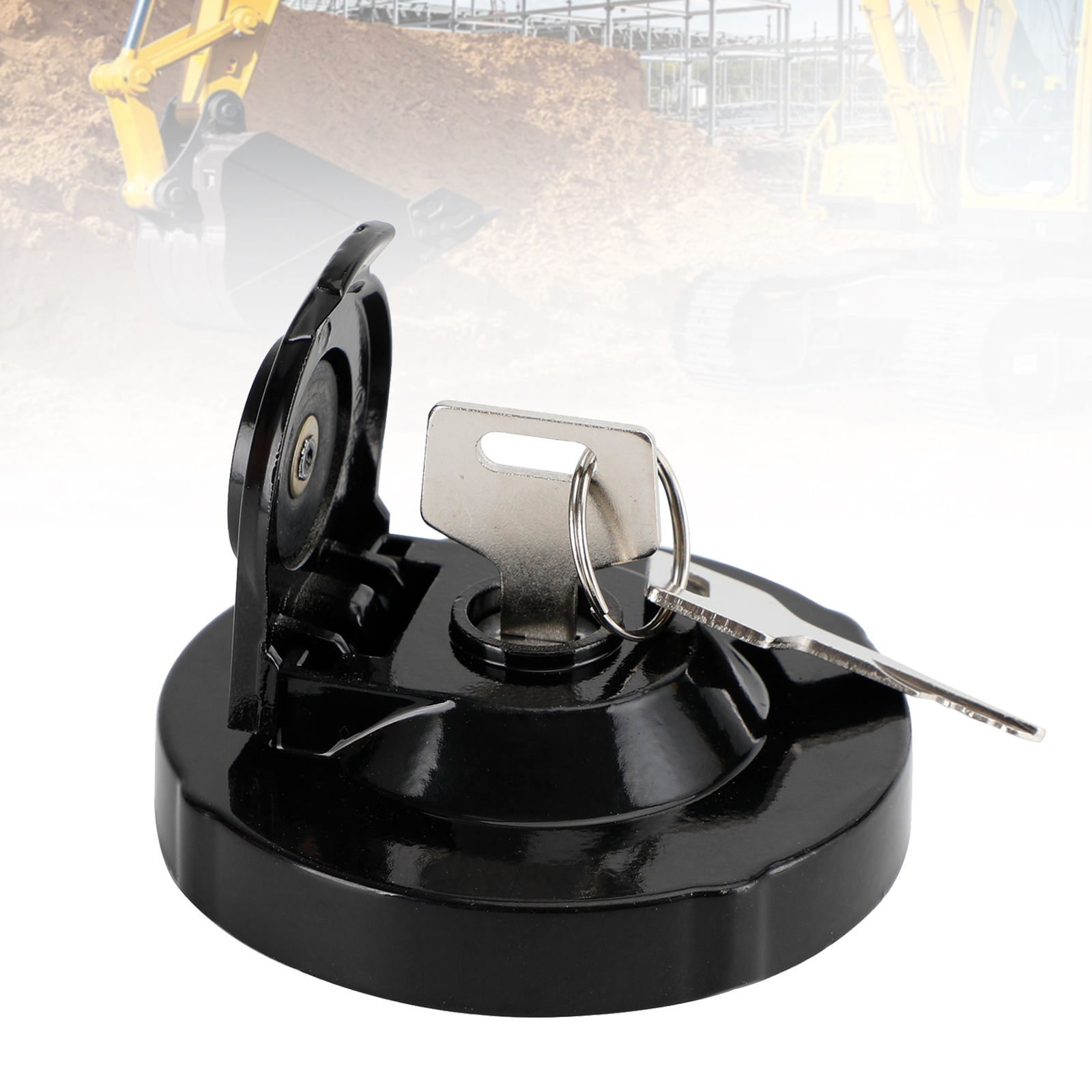 Tankdeckel Mit 2 Schlüsseln Für Takeuchi Bagger TB016 TB015 TB014 - Originalersatz 15521-00500