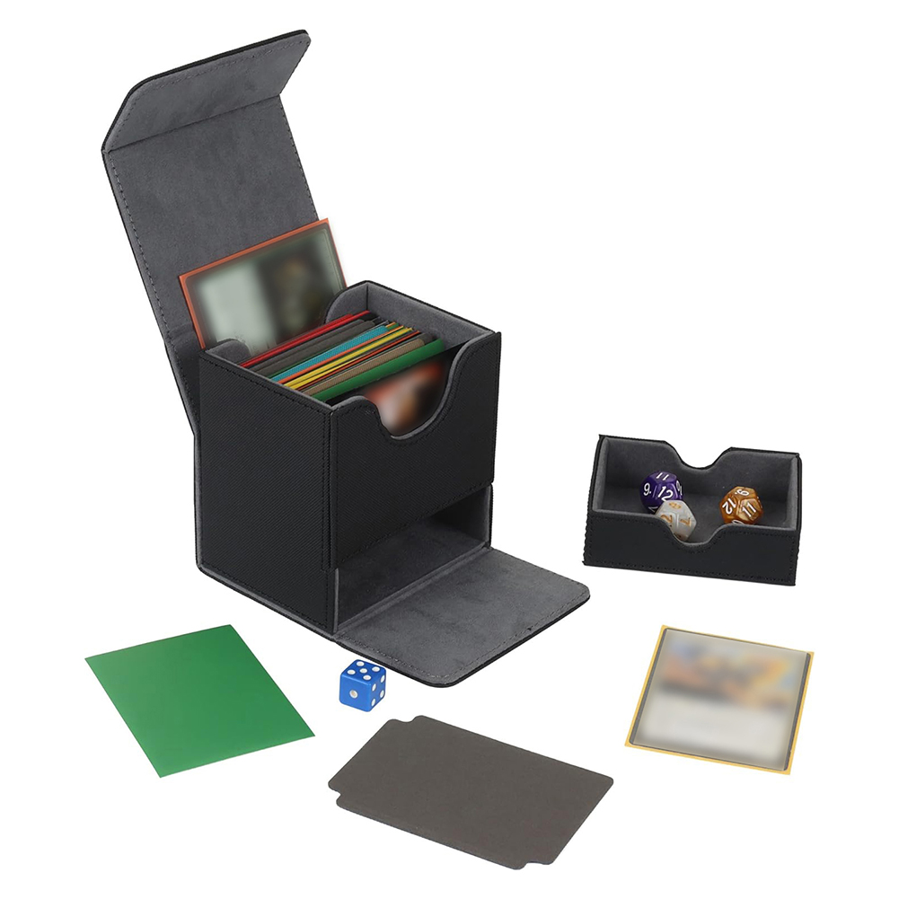 MTG Deck Box For Commander Pokémon Yugioh EDH 100+double