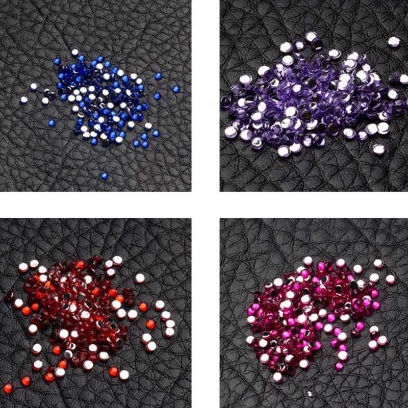 2000 Pcs Diamond Painting Rhinestone Crystals Charms Tool Supplies