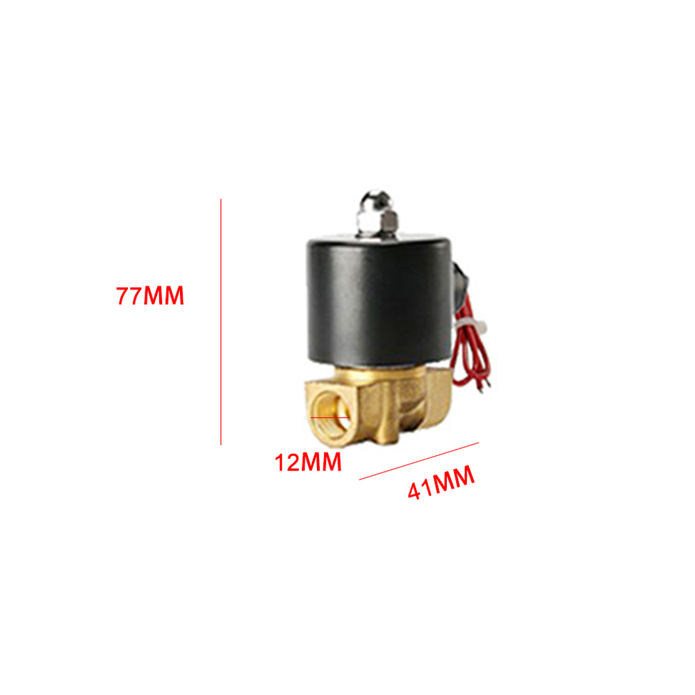 MAGNETVENTIL MESSING 3/4& 230V AC 0-10 bar Viton NC Stromlos