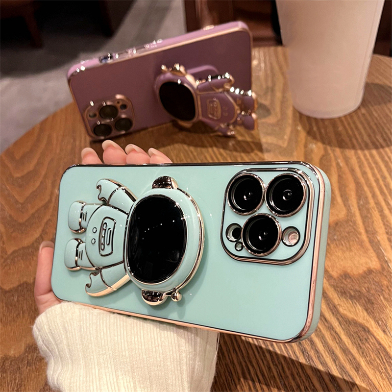 Custodia Magnetica Per Astronauta Spaziale Per IPhone 15 Pro Max - Foto 6