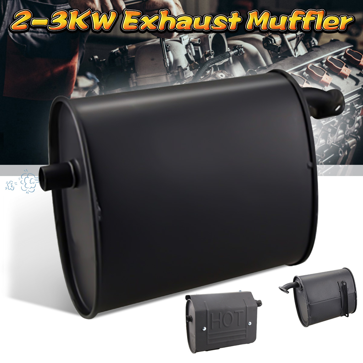 generator muffler