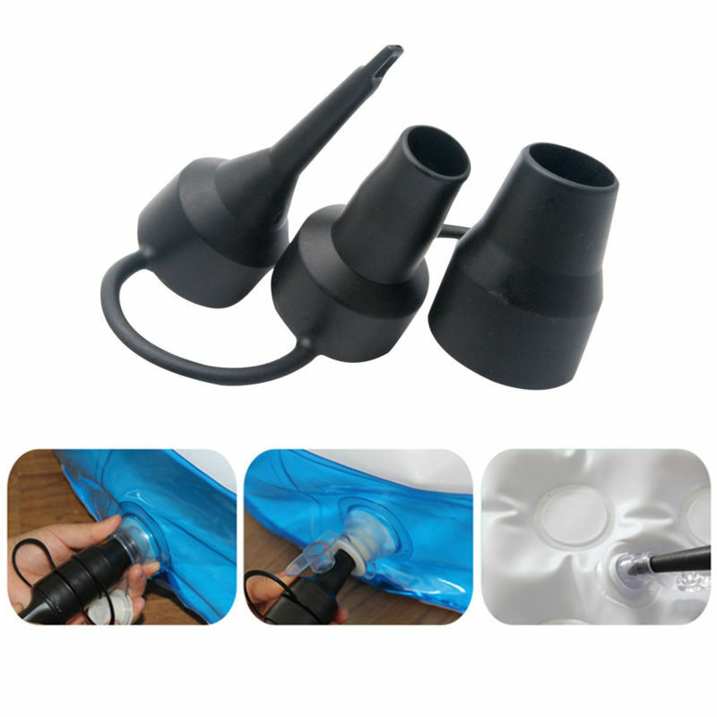 Air Pump Electric Inflator Deflator Airbed Bed Mattress ...