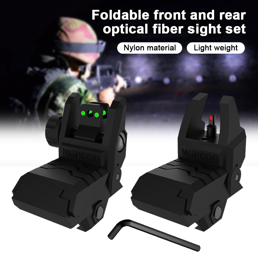 Tactical Fibre Optic Shotgun Rib Bead Sight Eye Dominance Bright Green